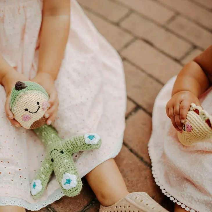 Friendly Avocado Rattle