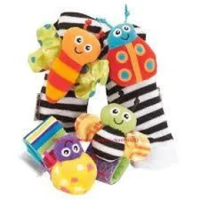 Gardenbug Foot Finder and Wrist Rattle Set
