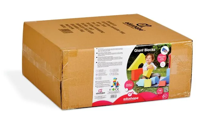 Giant Foam Soft Building Blocks (16pcs)