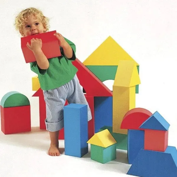 Giant Foam Soft Building Blocks (16pcs)