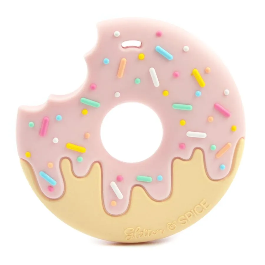 Glitter & Spice Donut Teether
