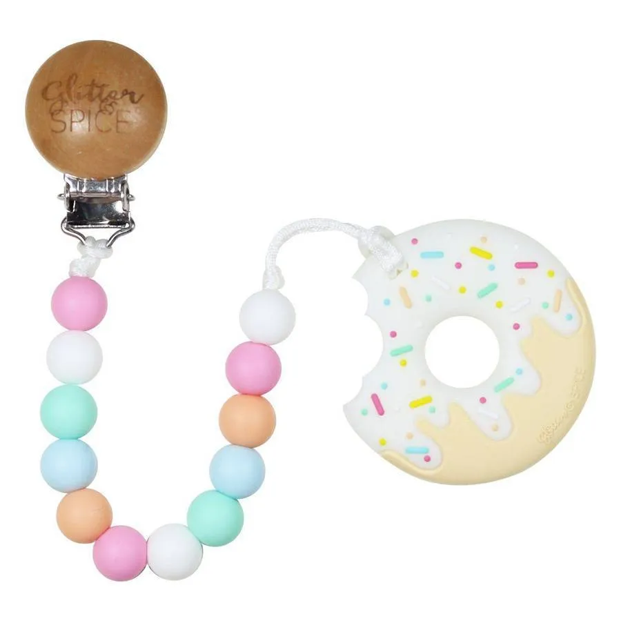 Glitter & Spice Donut Teether