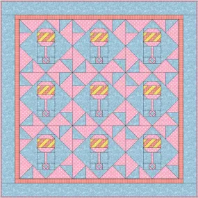 Goo Goo Gaa Gaa Quilt Pattern BL2-110w  - Wholesale Product