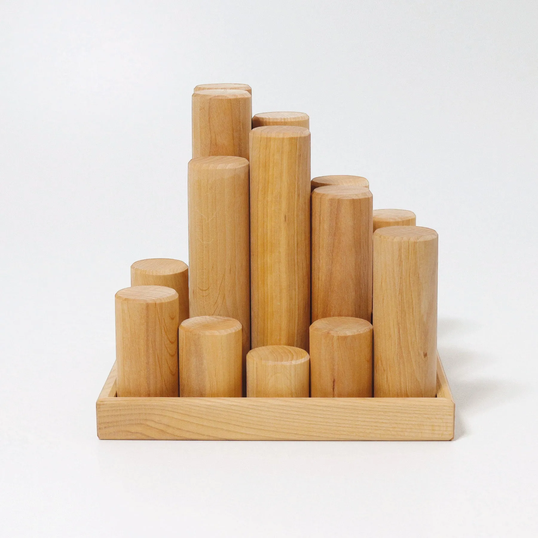 Grimm's Spiel and Holz Large Building Rollers Natural