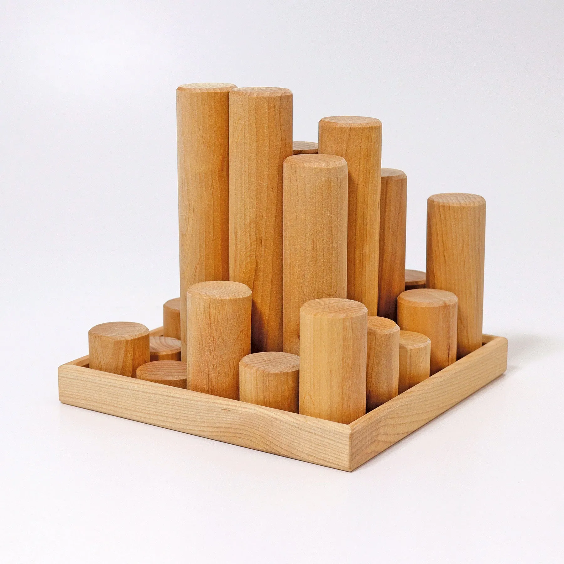 Grimm's Spiel and Holz Large Building Rollers Natural