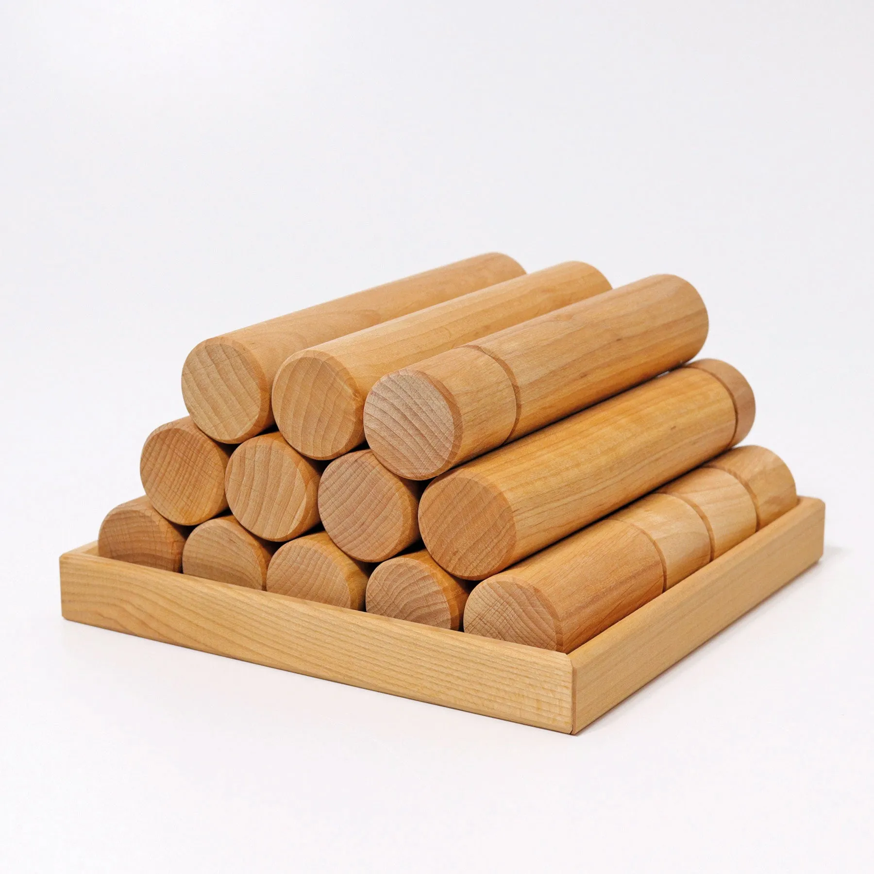 Grimm's Spiel and Holz Large Building Rollers Natural
