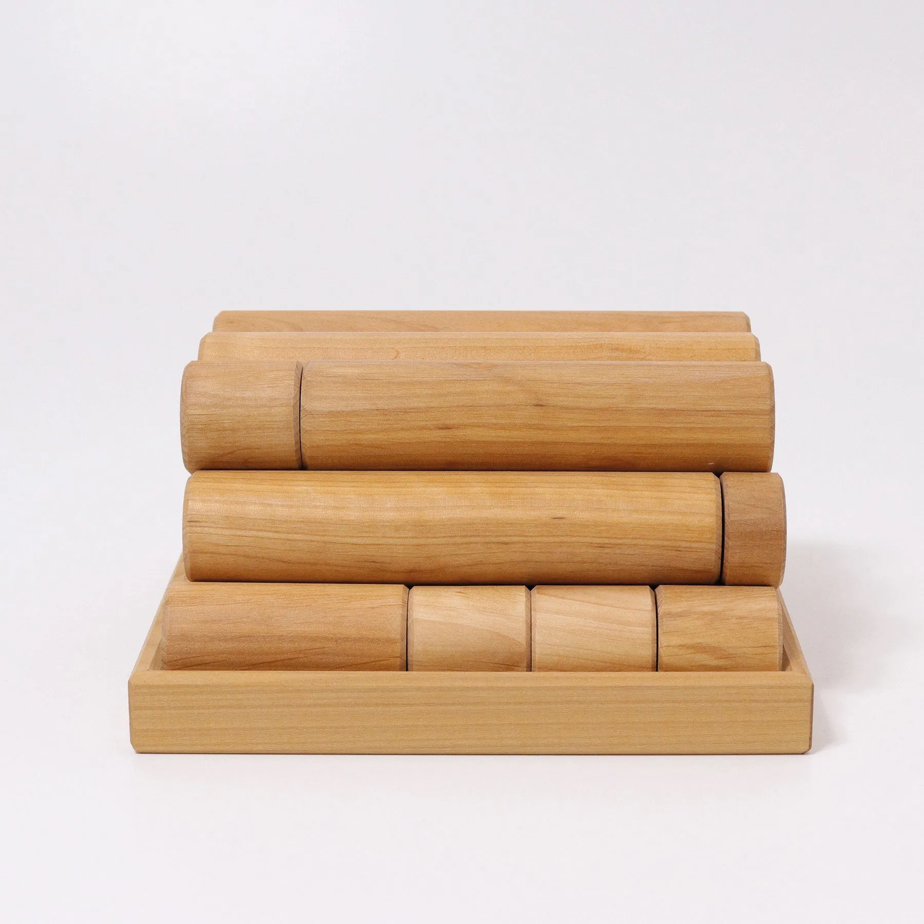 Grimm's Spiel and Holz Large Building Rollers Natural