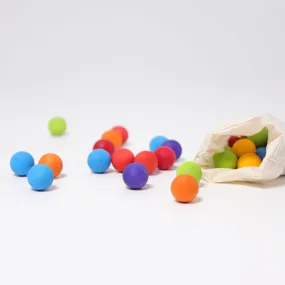 Grimm's Wooden Marbles 35 Pieces