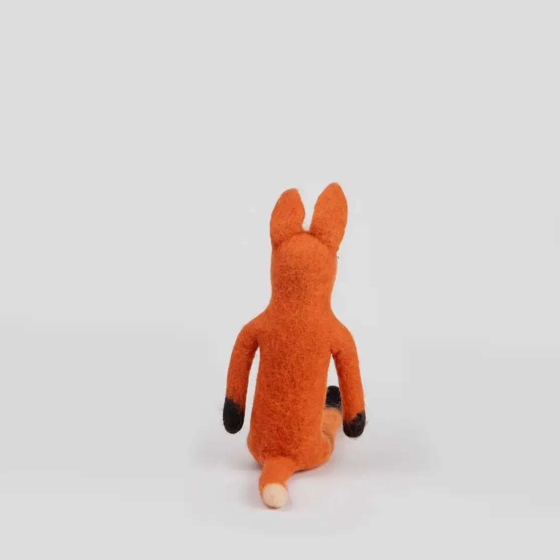 Handmade Felted Fox