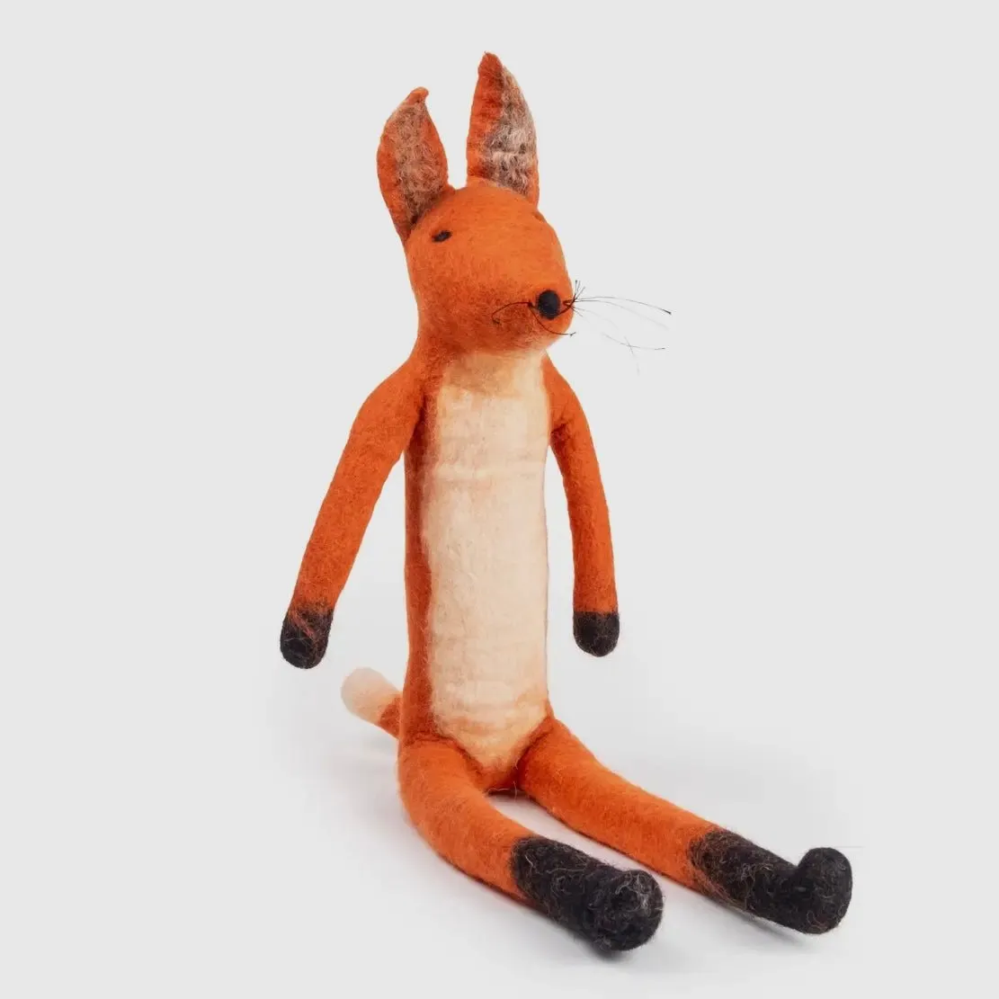 Handmade Felted Fox