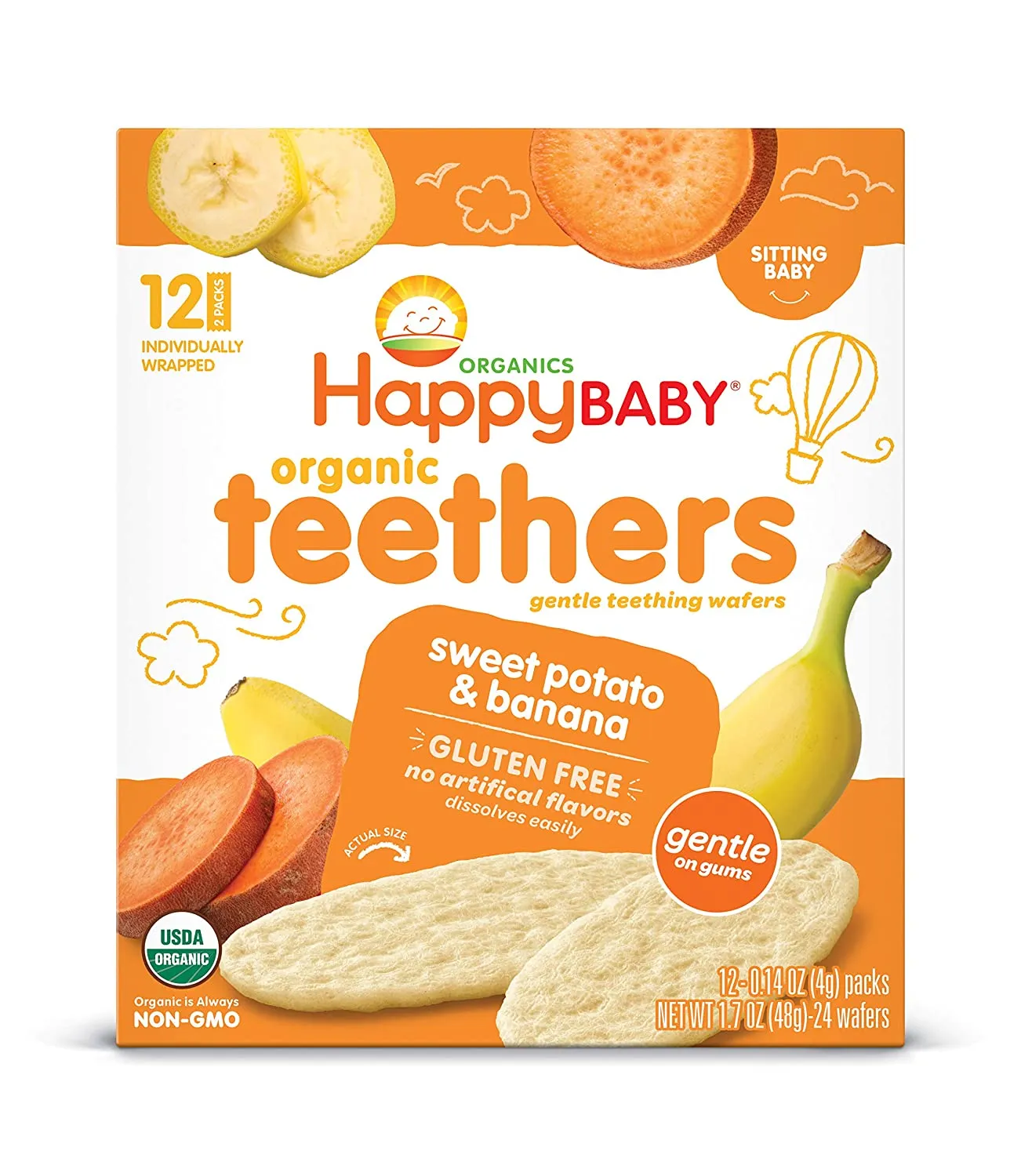 Happy Baby Organic Gentle Teethers