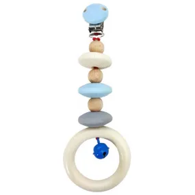 Hess Spielzeug - Pram Hanger - Natural Blue