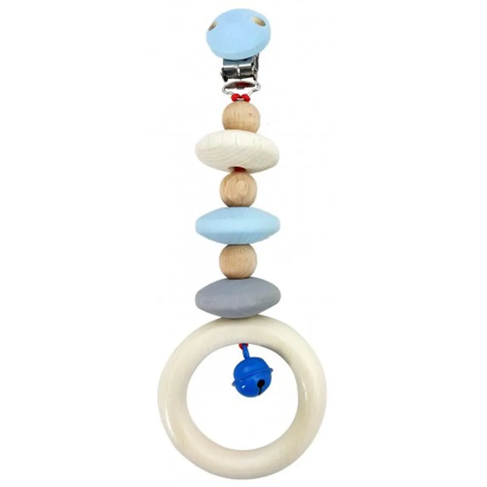 Hess Spielzeug - Pram Hanger - Natural Blue