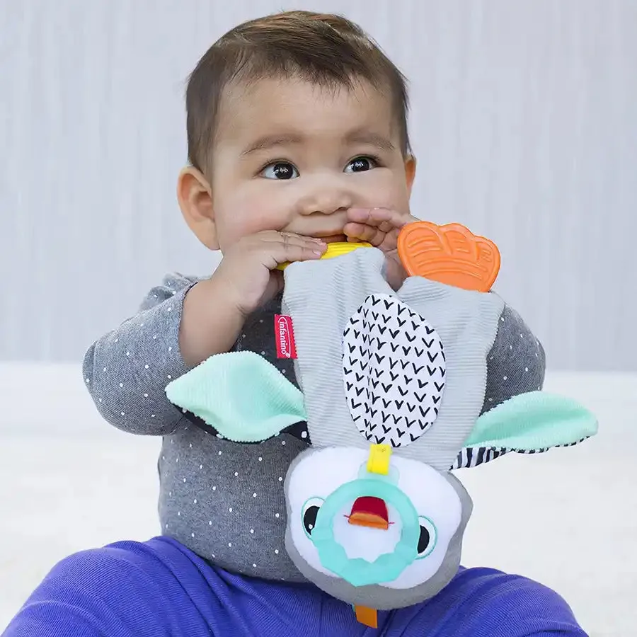 Infantino Cuddly Teether - Penguin
