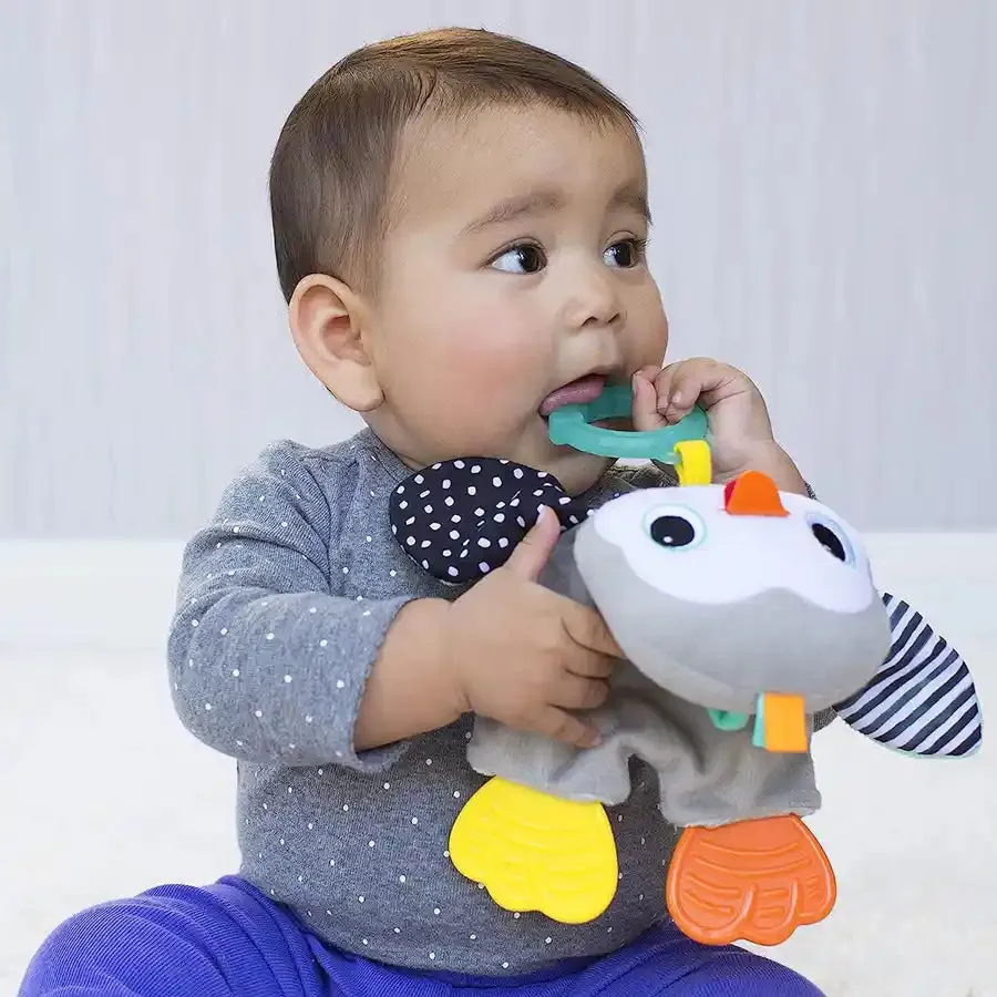 Infantino Cuddly Teether - Penguin