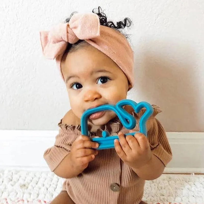Itzy Ritzy Chew Crew Silicone Baby Teether