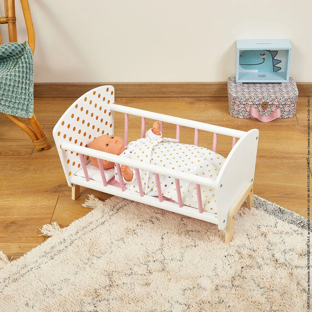 Janod Candy Chic Doll's Bed