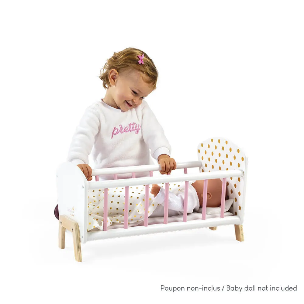 Janod Candy Chic Doll's Bed