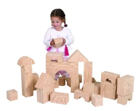 Jumbo Wood-Like Soft Blocks