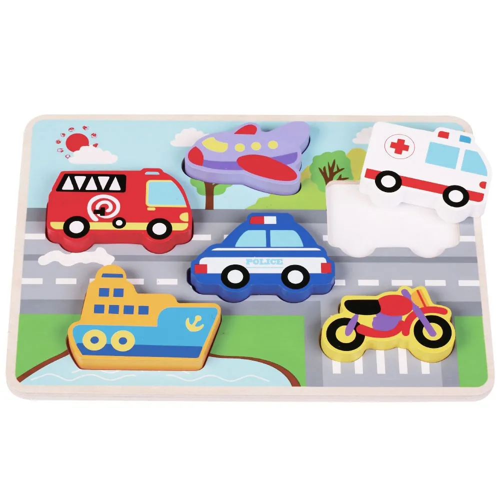 Jumini Chunky Puzzle Traffic