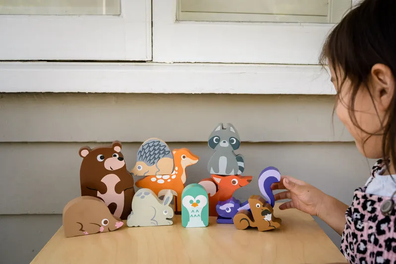KIDDIE CONNECT Woodland Animal Chunky Puzzle