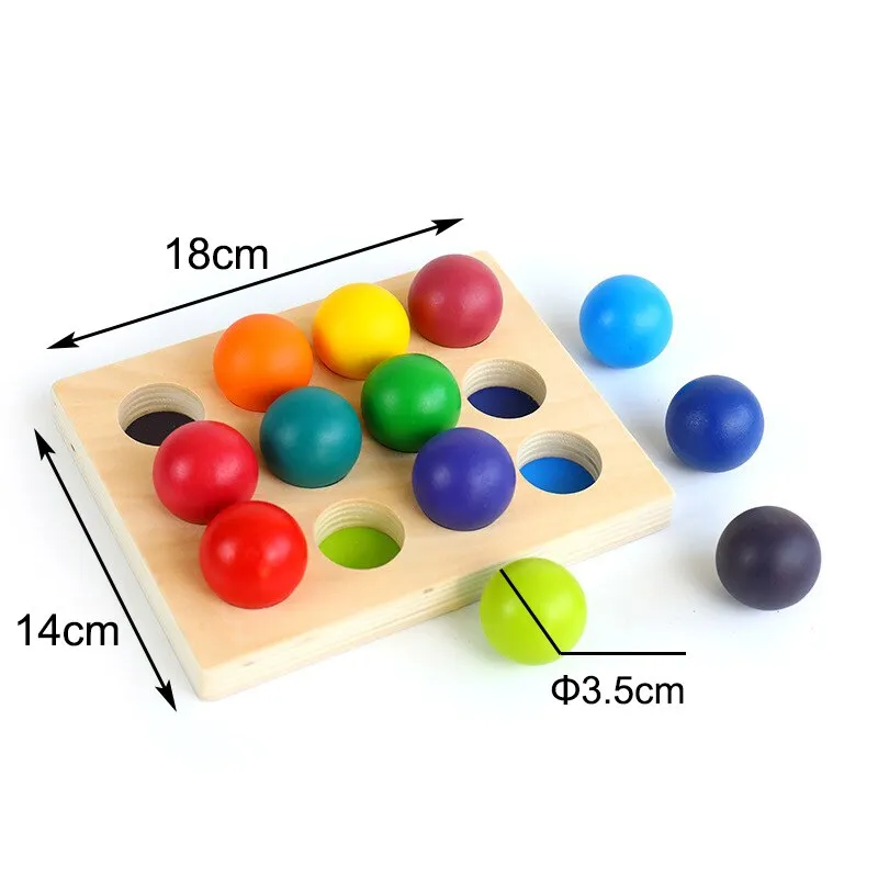Large Rainbow Puzzles and Stackers with Storage Box