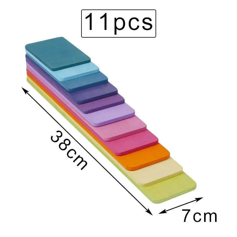 Large Rainbow Puzzles and Stackers with Storage Box