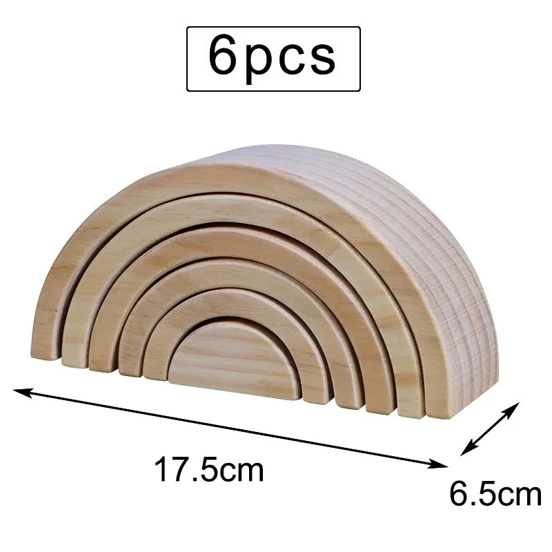 Large Rainbow Puzzles and Stackers with Storage Box