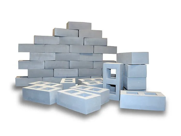 Life Size Foam Breeze Blocks