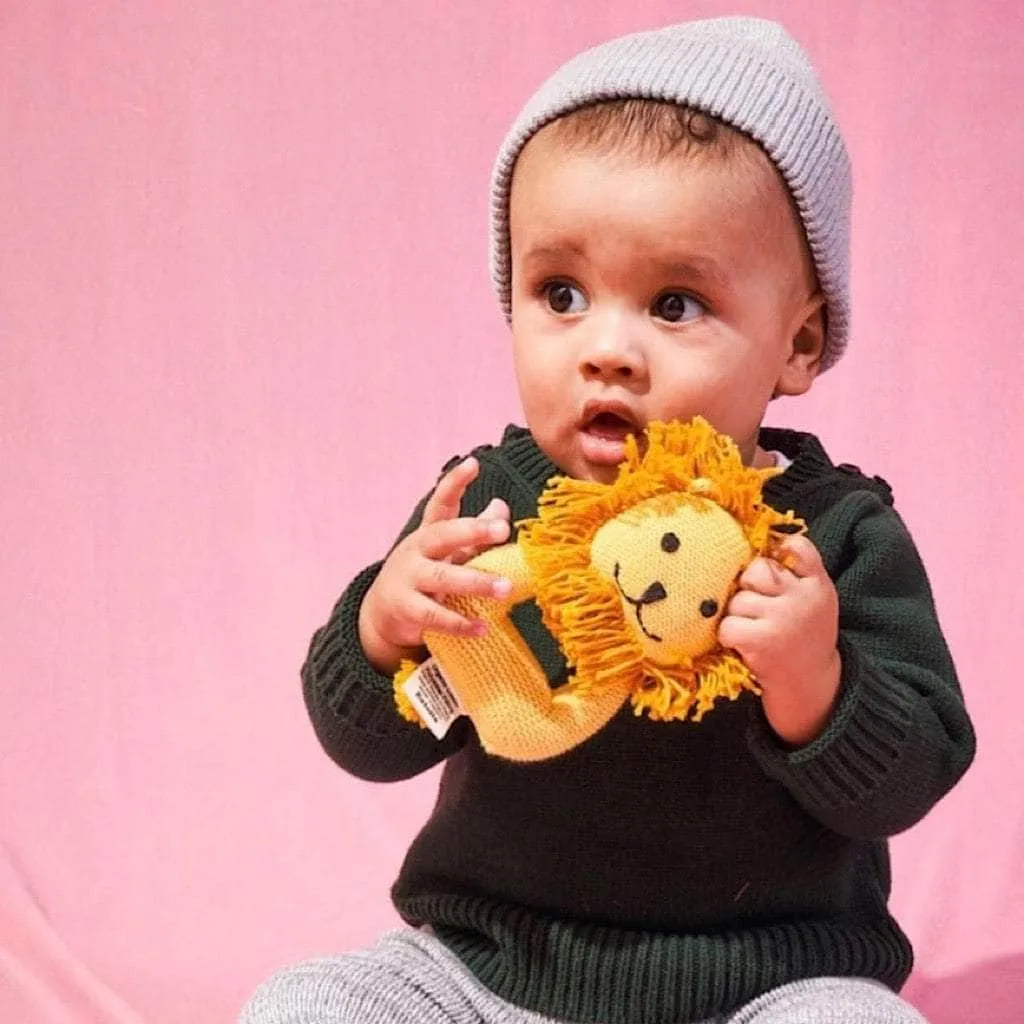 Lion Rattle Toy