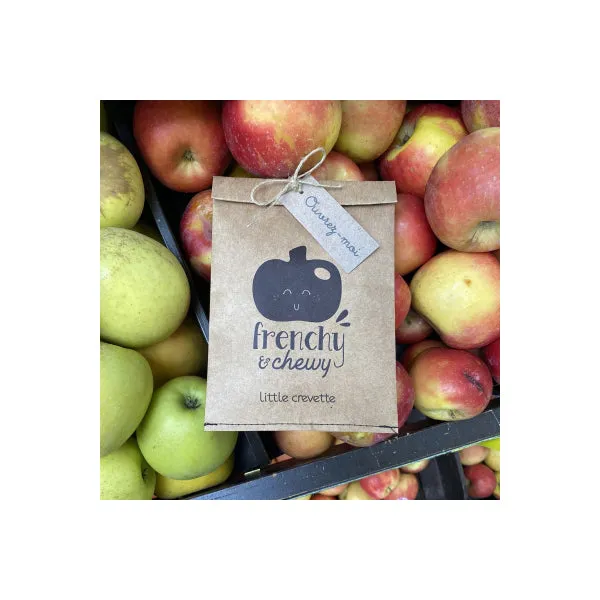 Little Crevette Wooden Teething Ring Pomme D'amour