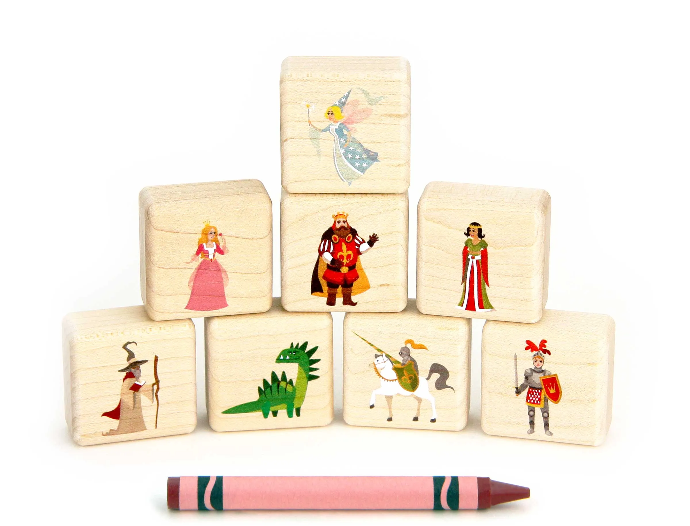 Little Fairytale 8 pc. Building Block Set
