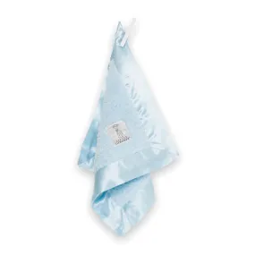 Little Giraffe Chenille Blanky ~ Blue