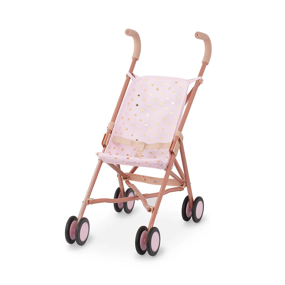 LullaBaby 14" Baby Doll Star Folding Stroller