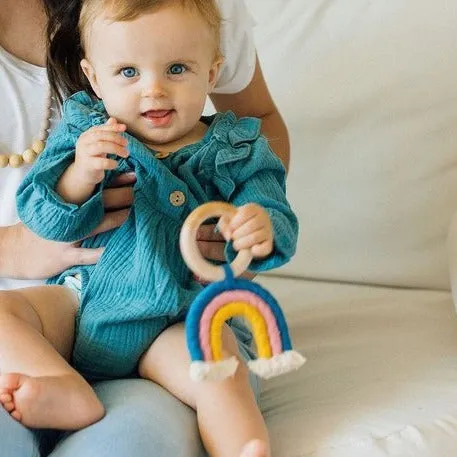 Macrame Rainbow Teethers