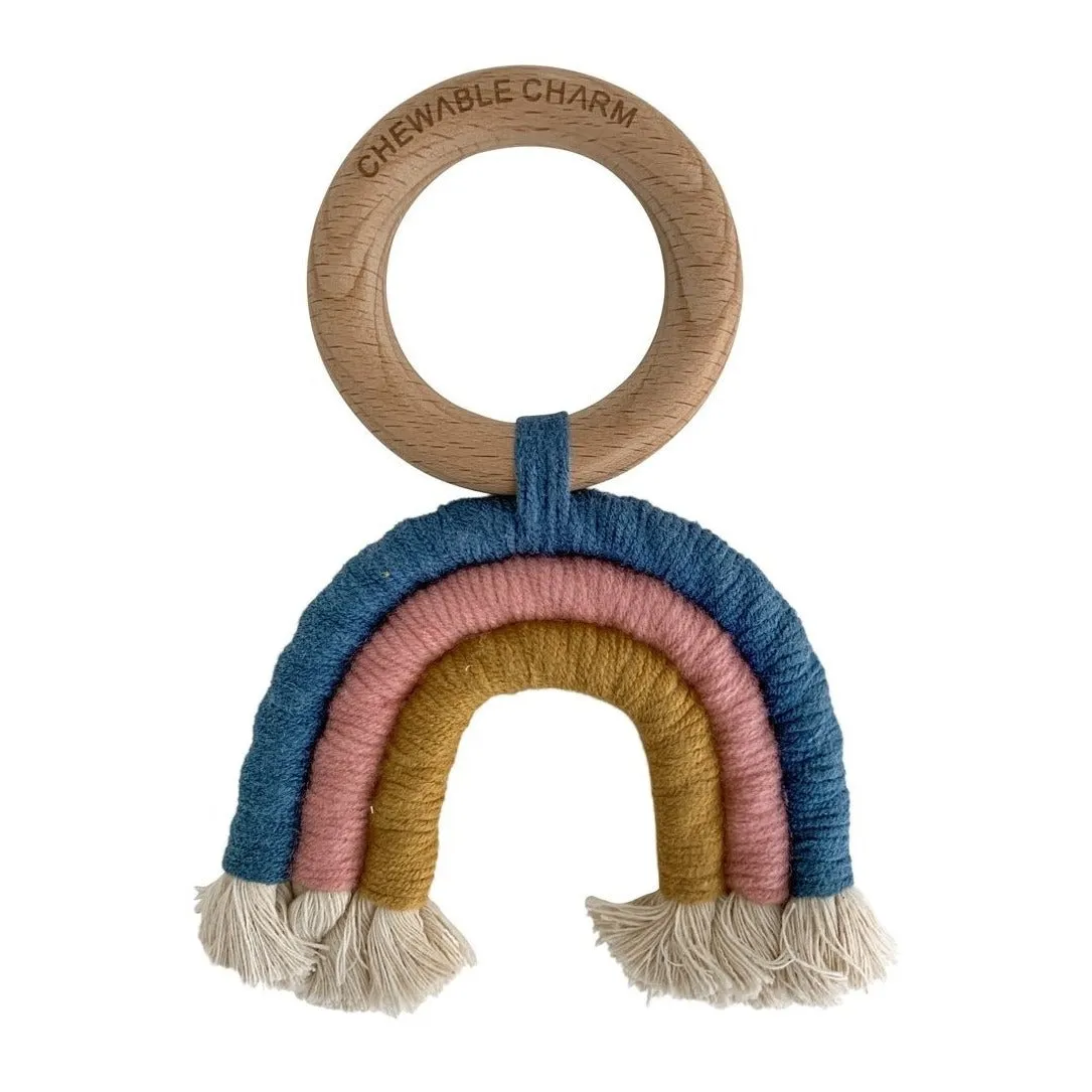 Macrame Rainbow Teethers