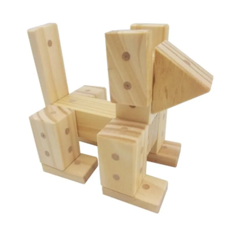 Magnetic Wooden Blocks