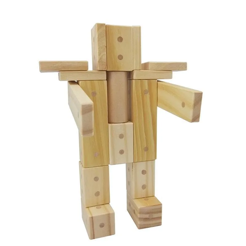 Magnetic Wooden Blocks