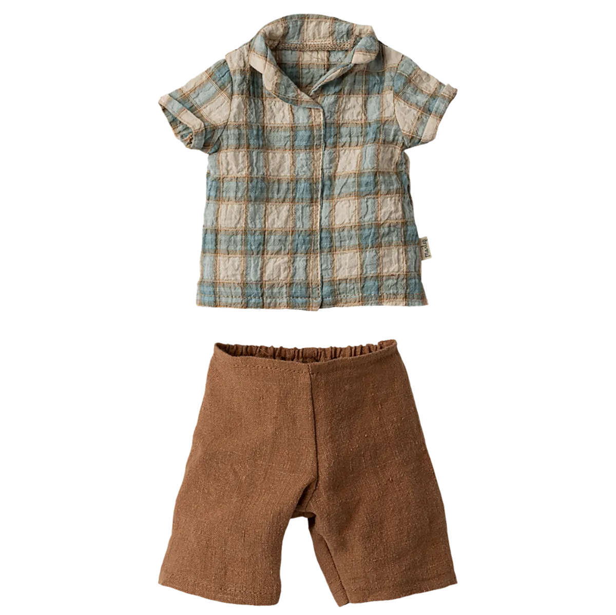 Maileg Rabbit in Checker Shirt, Size 3 (ships in May)