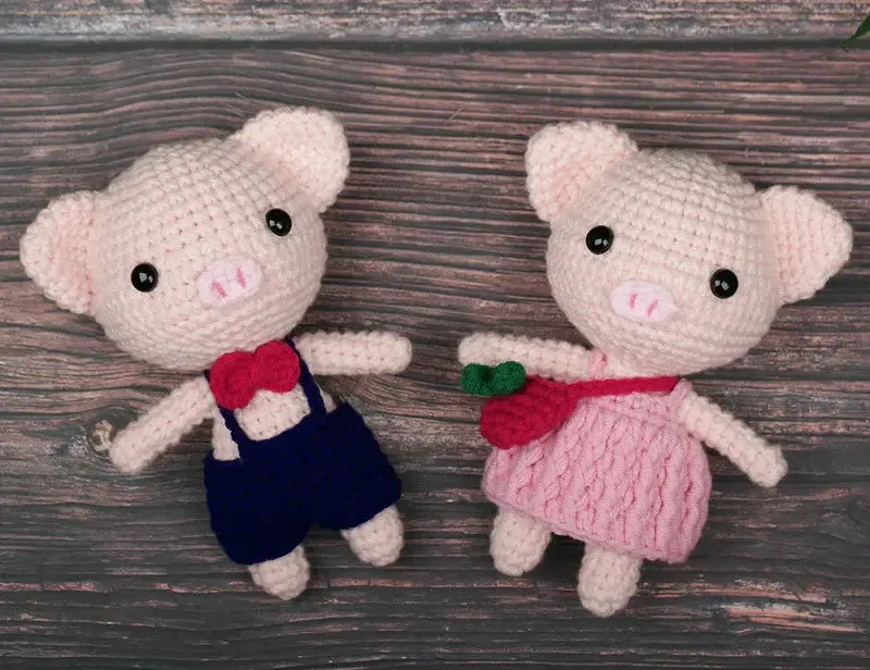 Matching Pig Dolls