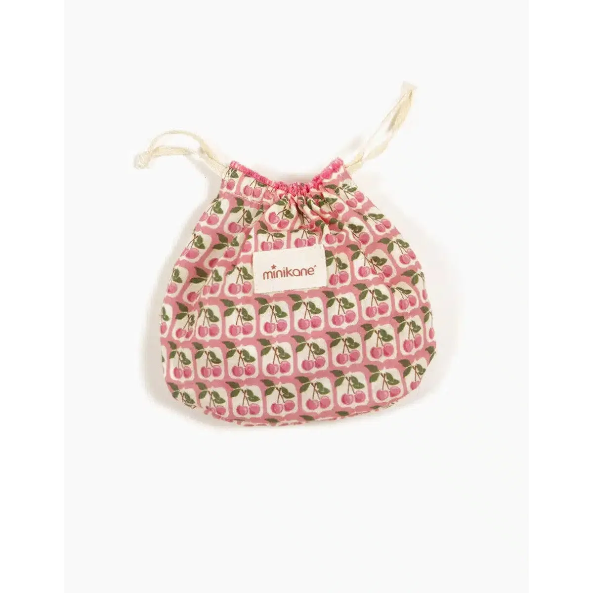 Minikane amigas retro 2-piece swimsuit in cherries with pouch