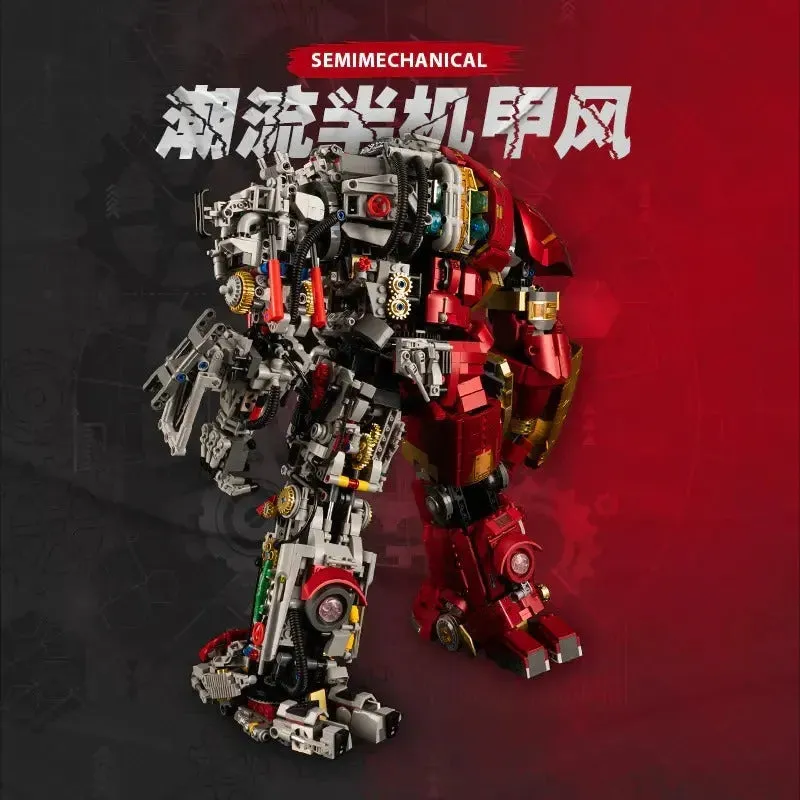 MOC Avengers Iron Hero MK44 Hulkbusters K10513 Bricks Toy