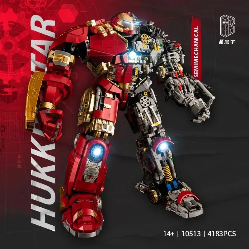 MOC Avengers Iron Hero MK44 Hulkbusters K10513 Bricks Toy