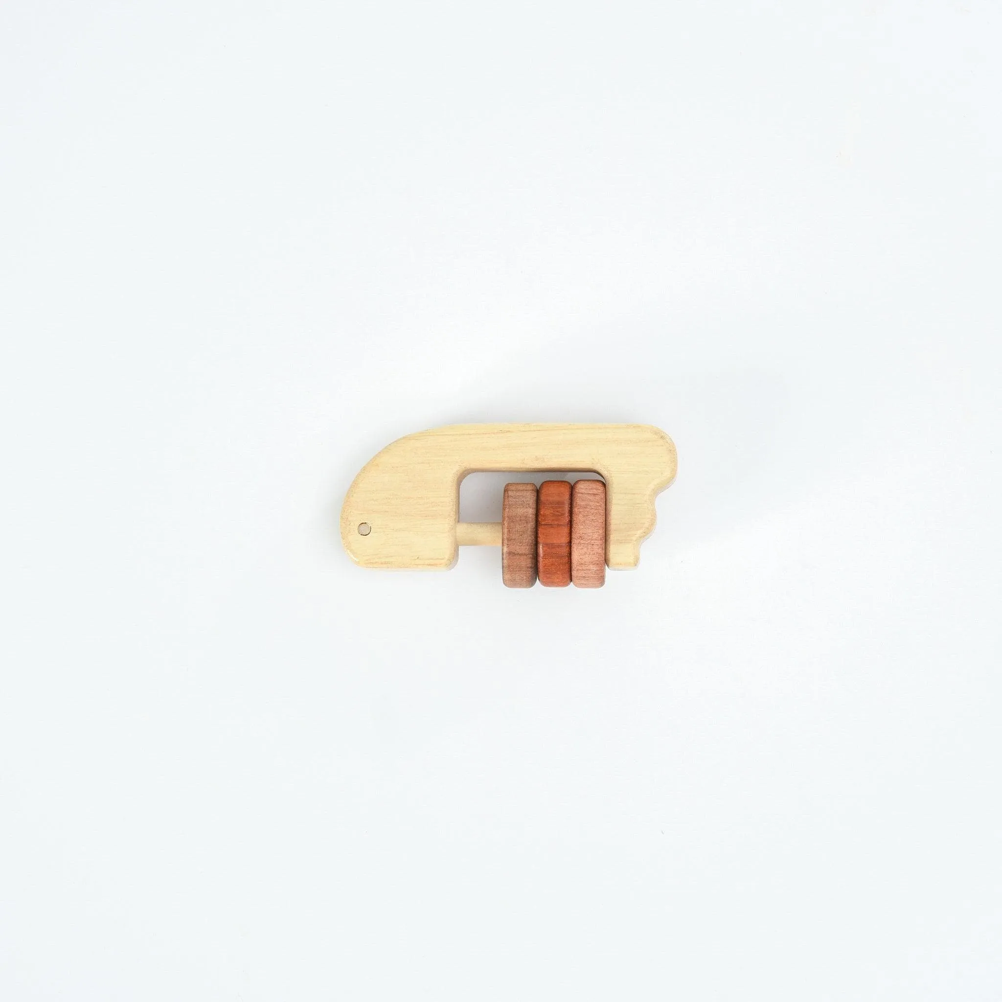 Natural Wooden Rattles - Sensory Play - Wooden Baby Rattles Australia
