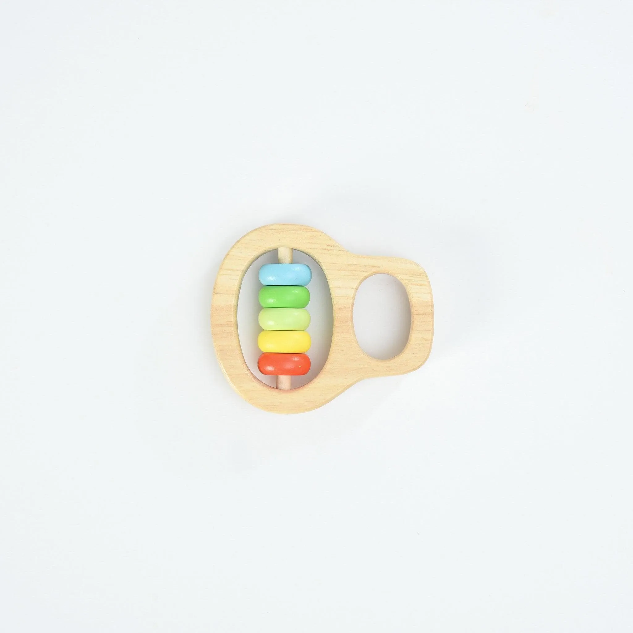 Natural Wooden Rattles - Sensory Play - Wooden Baby Rattles Australia