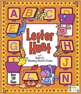NEW Letter Hunt Board book