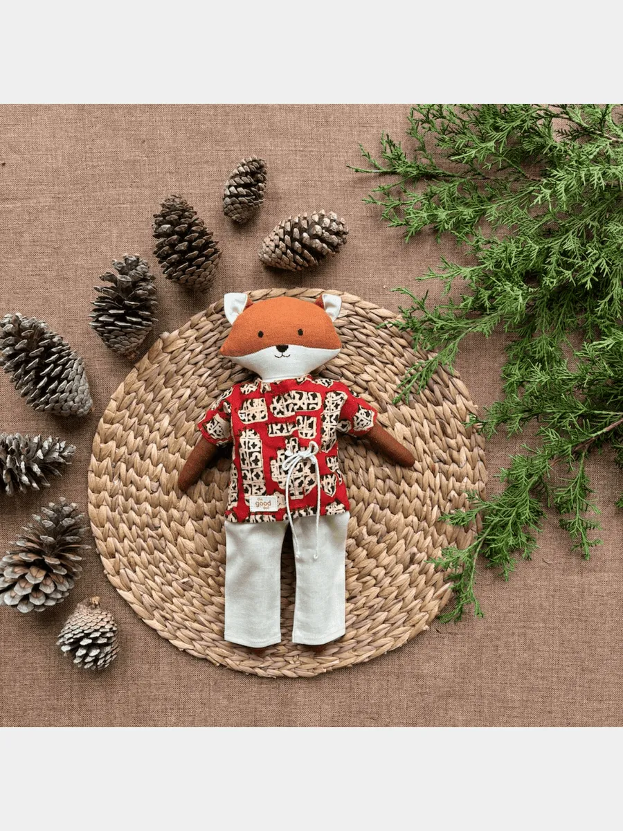 Nick, Cotton Fabric Doll
