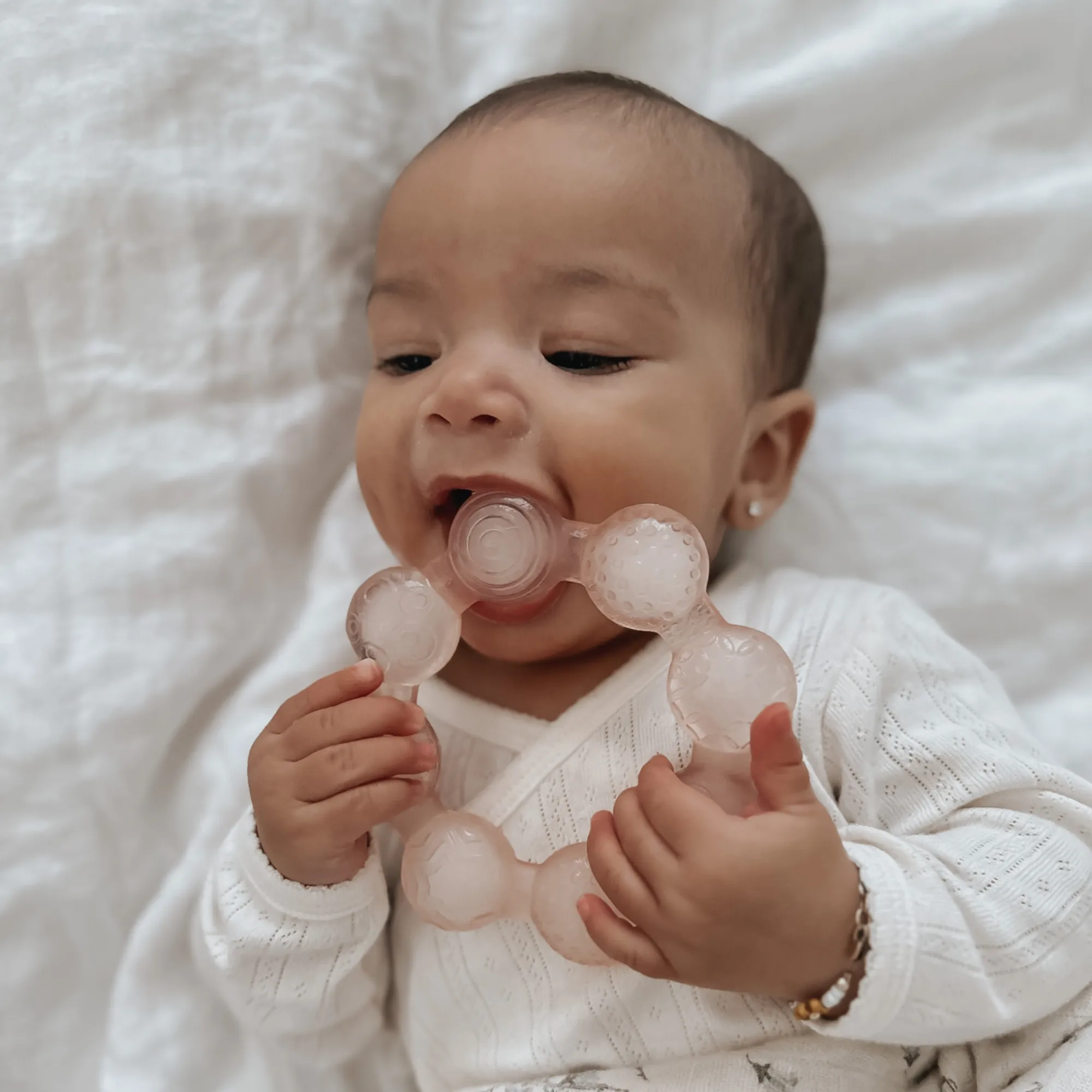 noüka Cooling Ring Teether - Shifting Sand