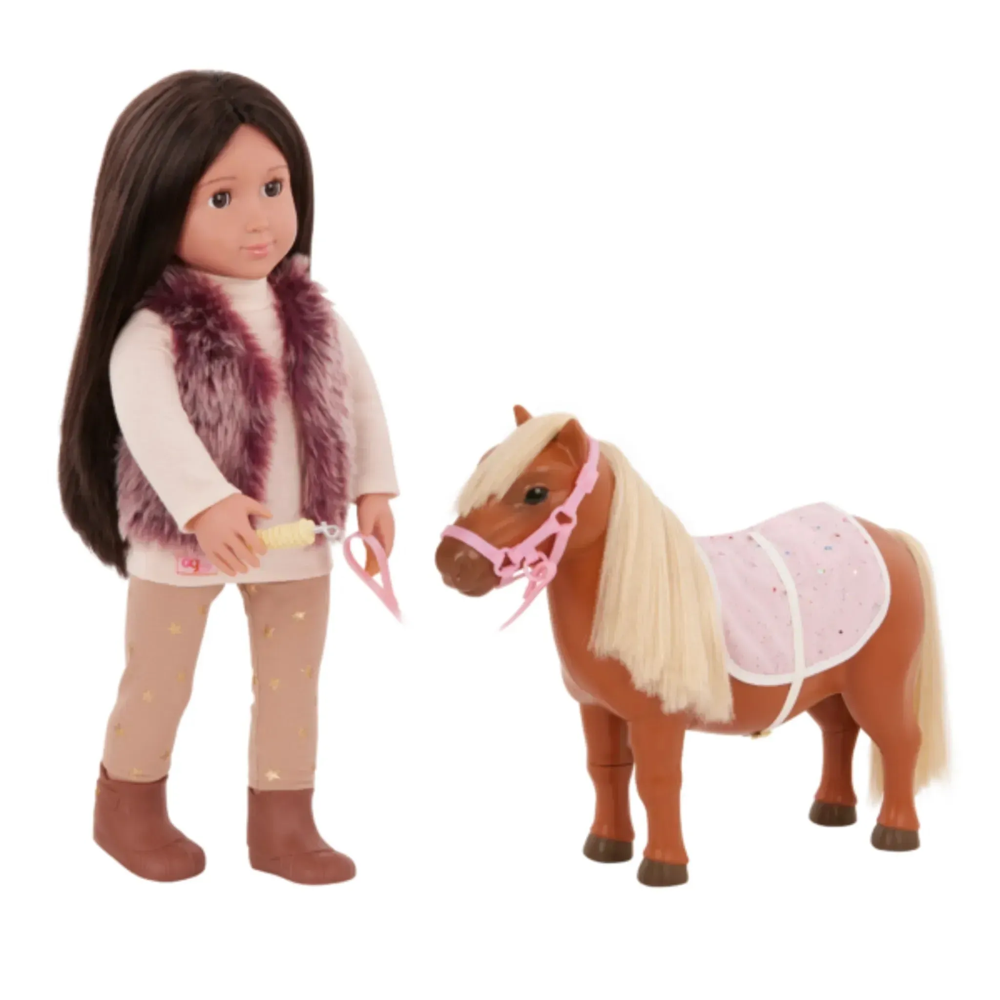 Og Foal Shetland Pony W/Accessories