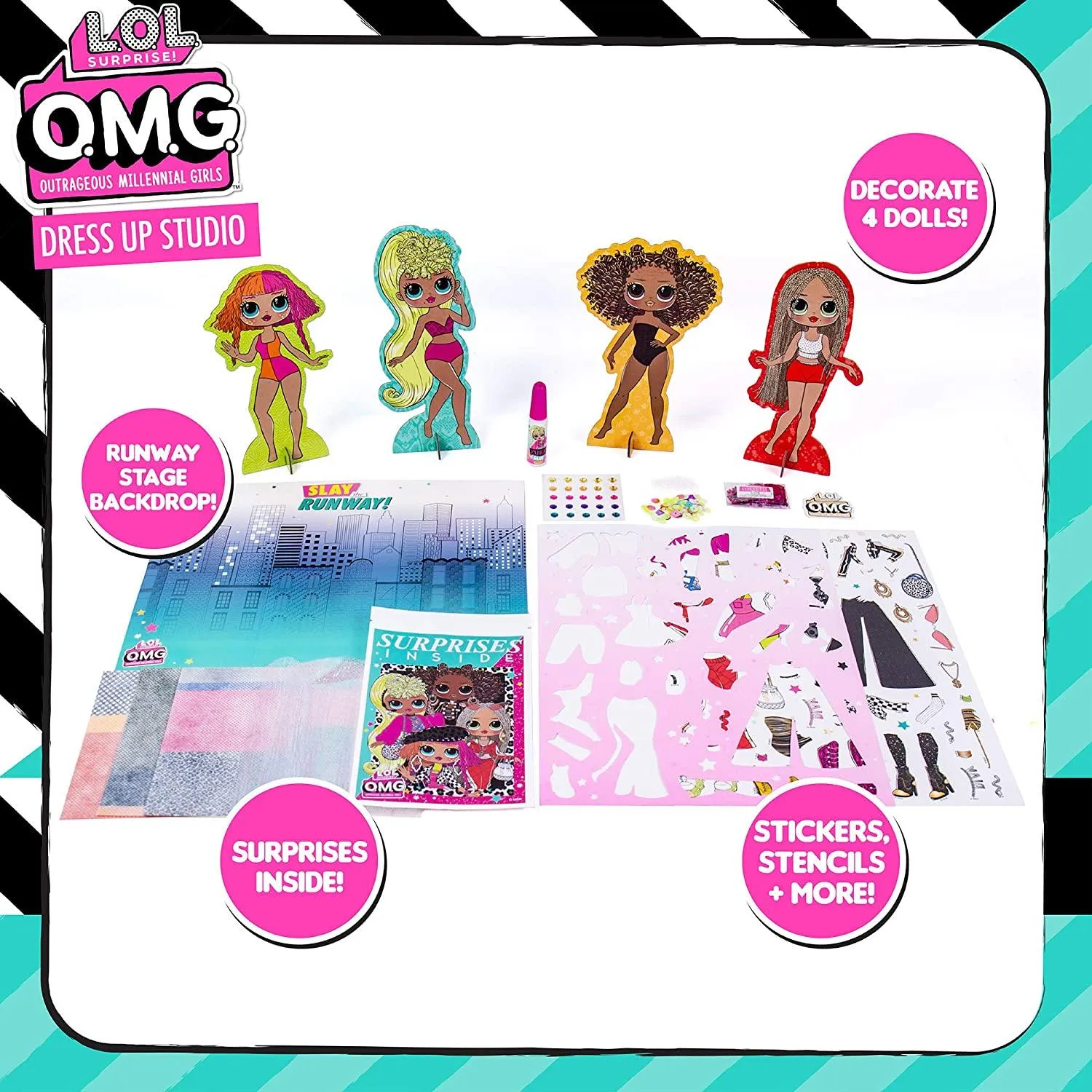 OMG LOL Dress Up Set Studio